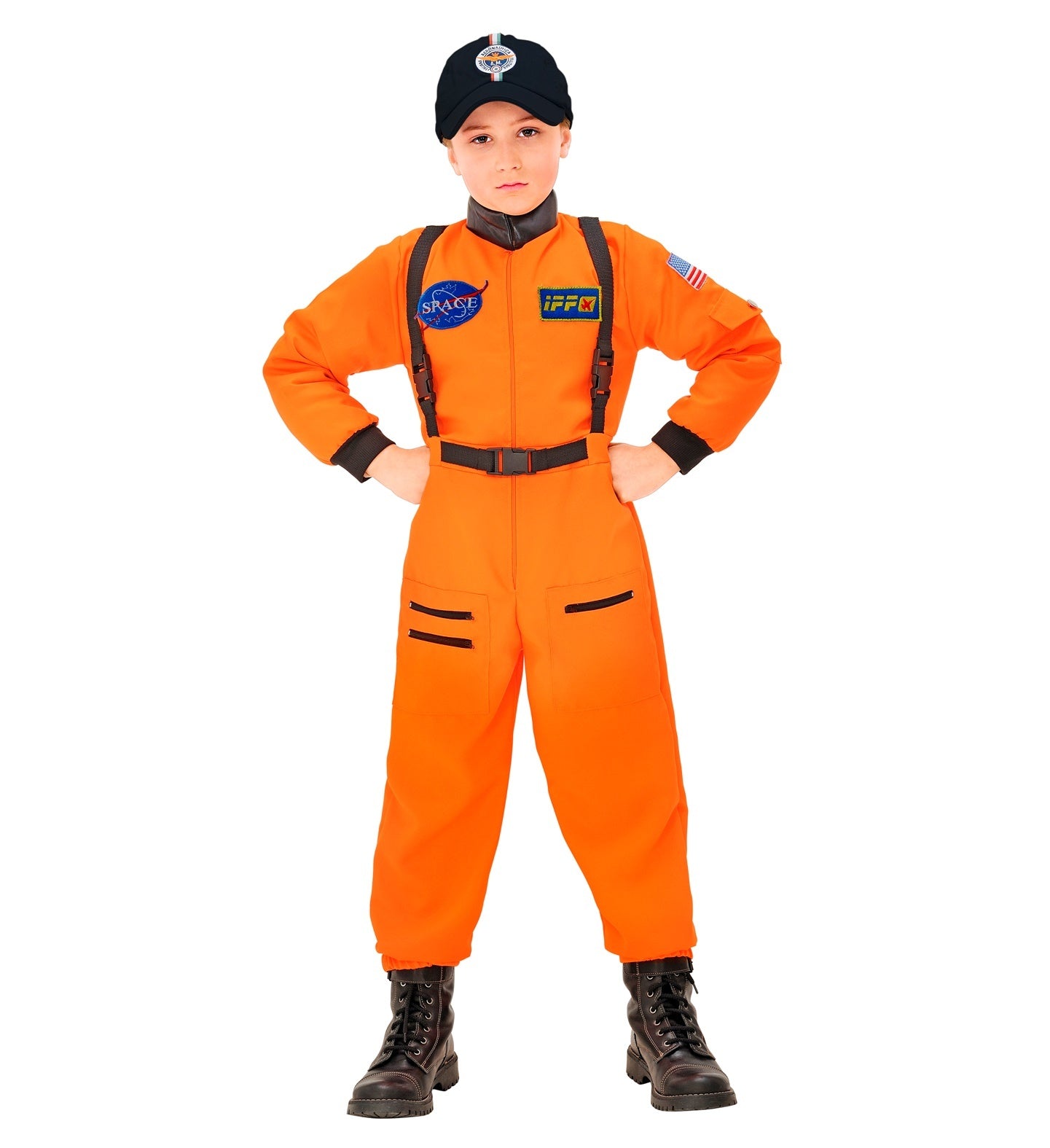 Astronautenpak Kind Oranje | 128