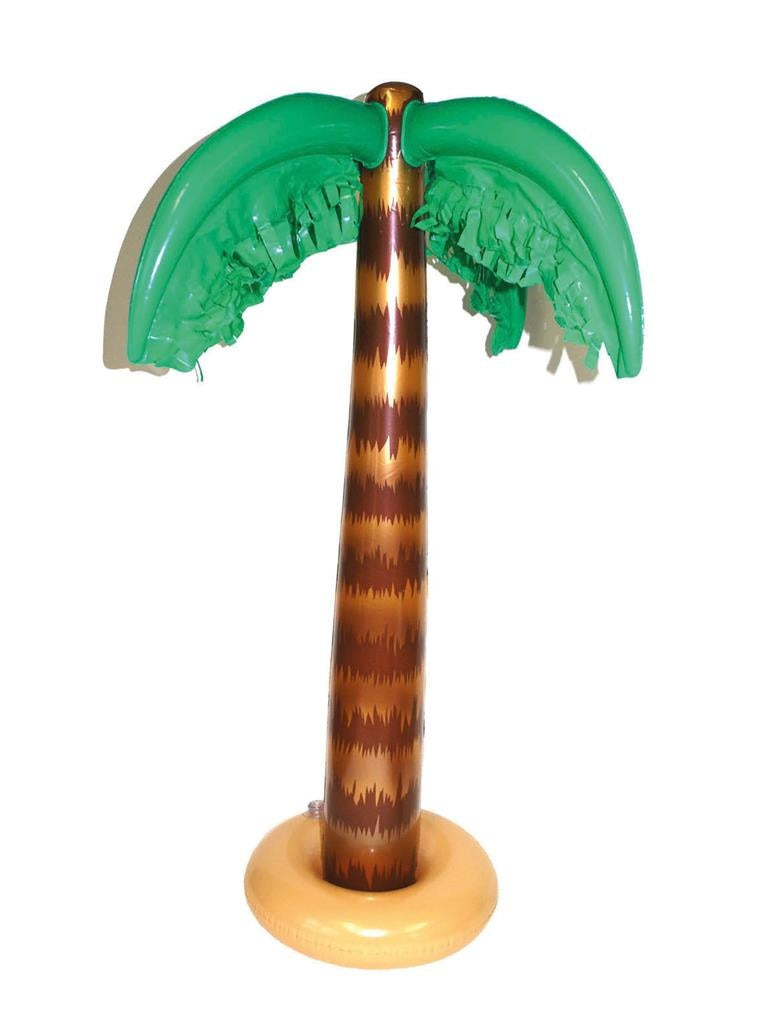 Opblaasbare kleine palmboom 90 cm - Tropische Hawaii thema decoraties/versieringen