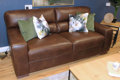 Liri Italian Leather Sofa Collection from Foy & Company