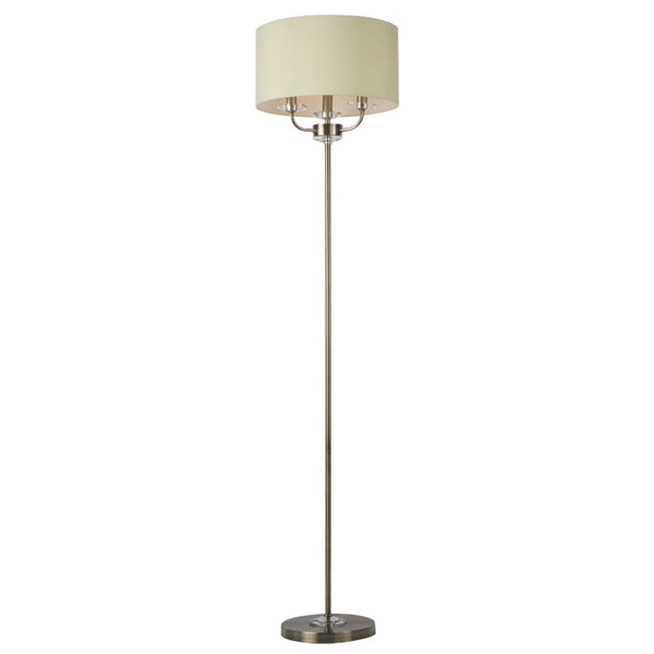 valencia floor lamp brass