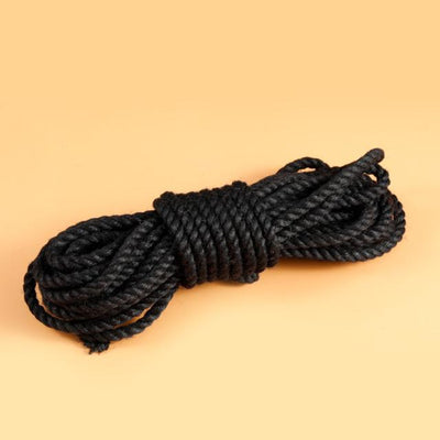 Jute rope Shibari quality by Tension - Black - Tensionmtl