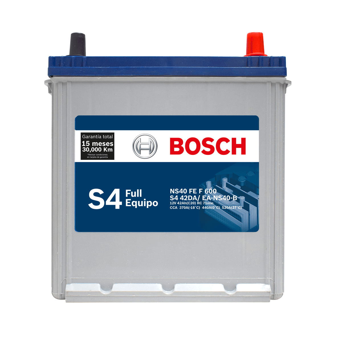 Bateria Carro BOSCH / S4 90DM / 49850 / 100DM-49-B / 60044 / BOSCH