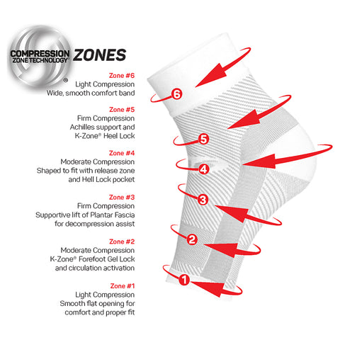 6 zones of compression