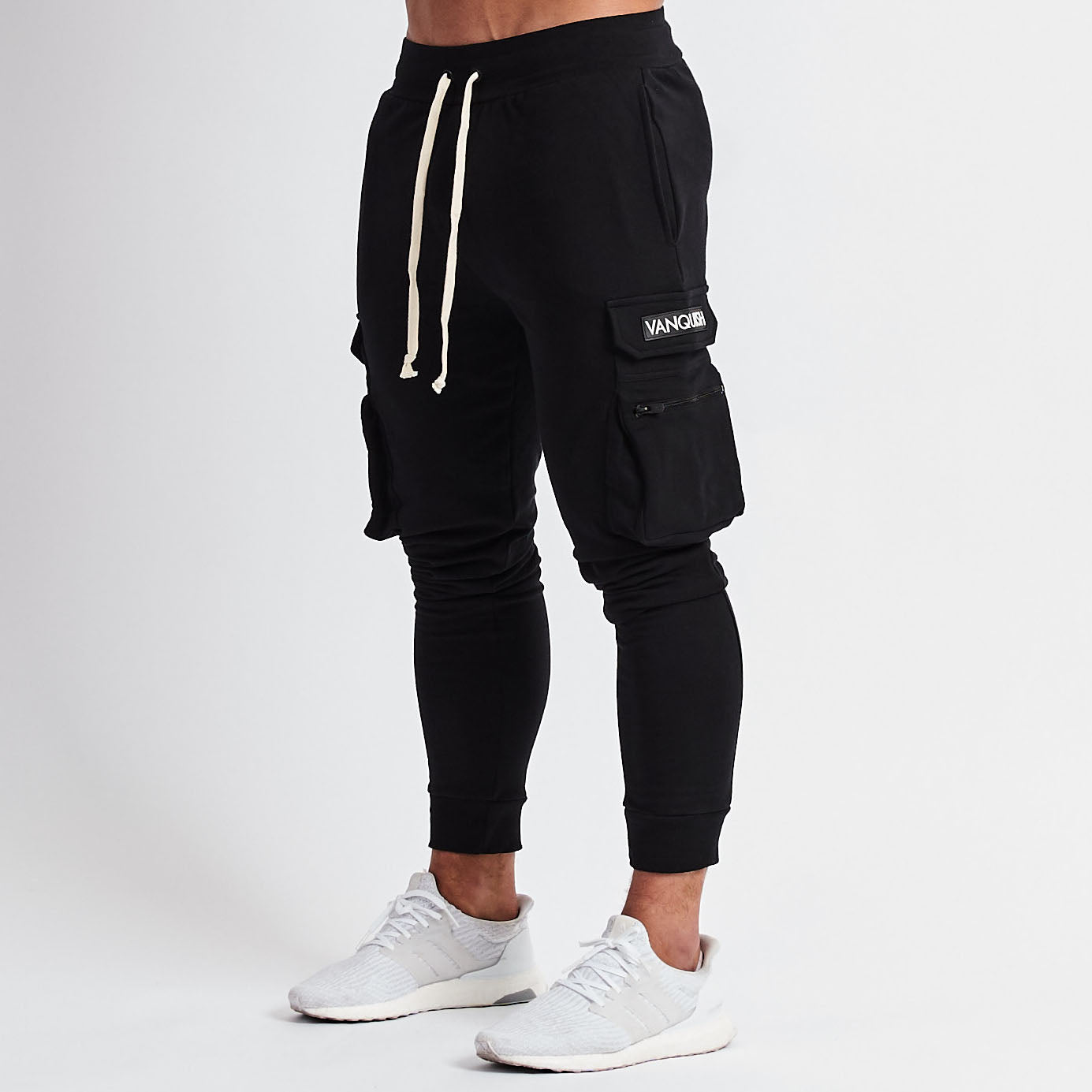 tapered cargo joggers