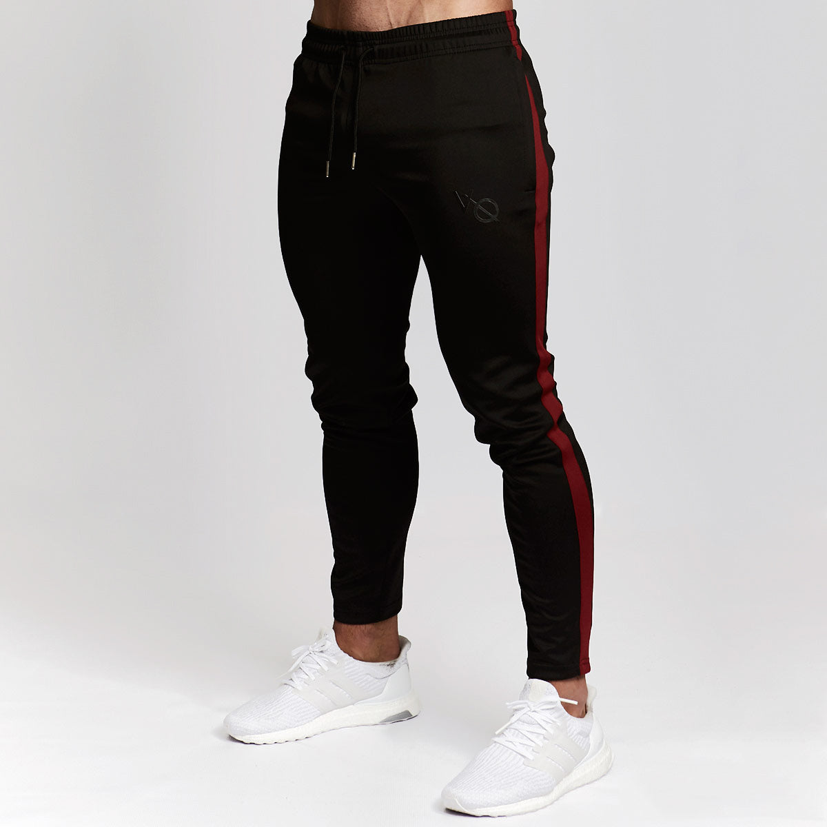 vanquish navy edge tapered sweatpants