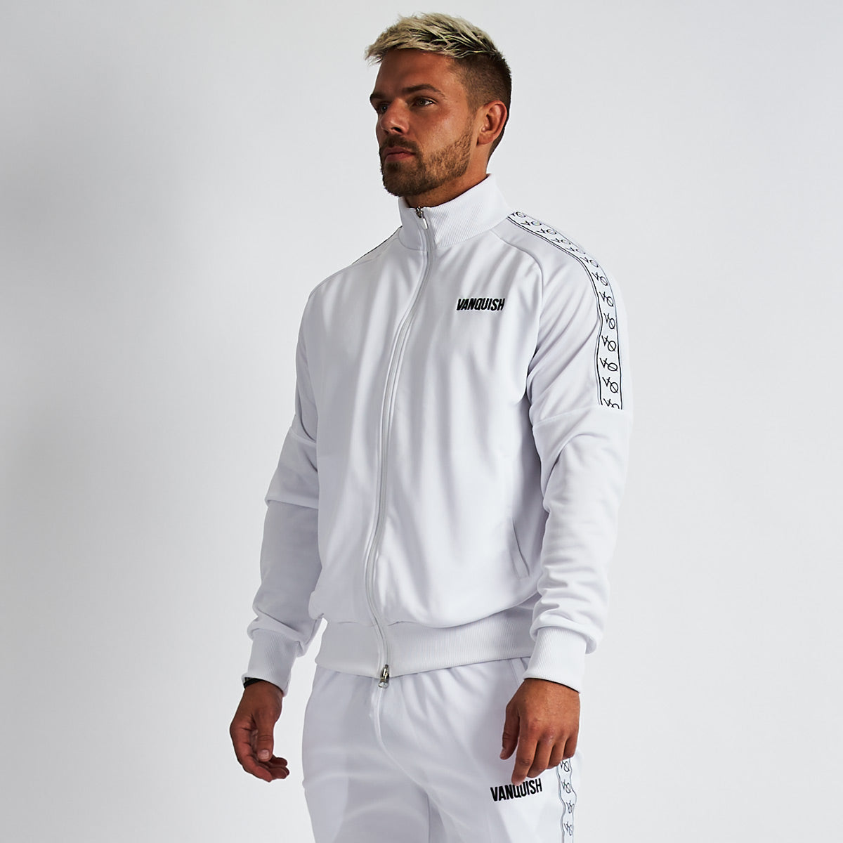 white track jacket mens