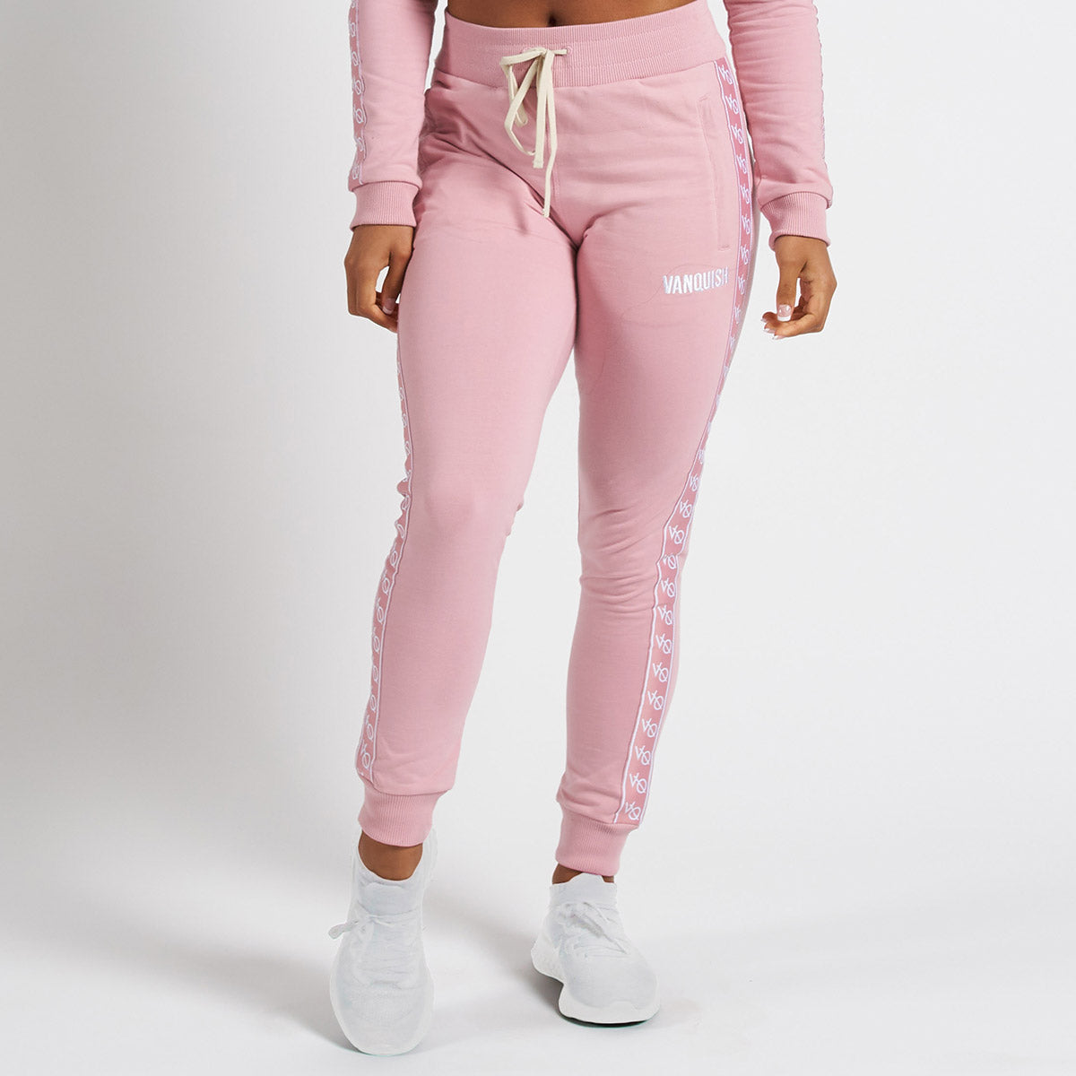 pink joggers womens