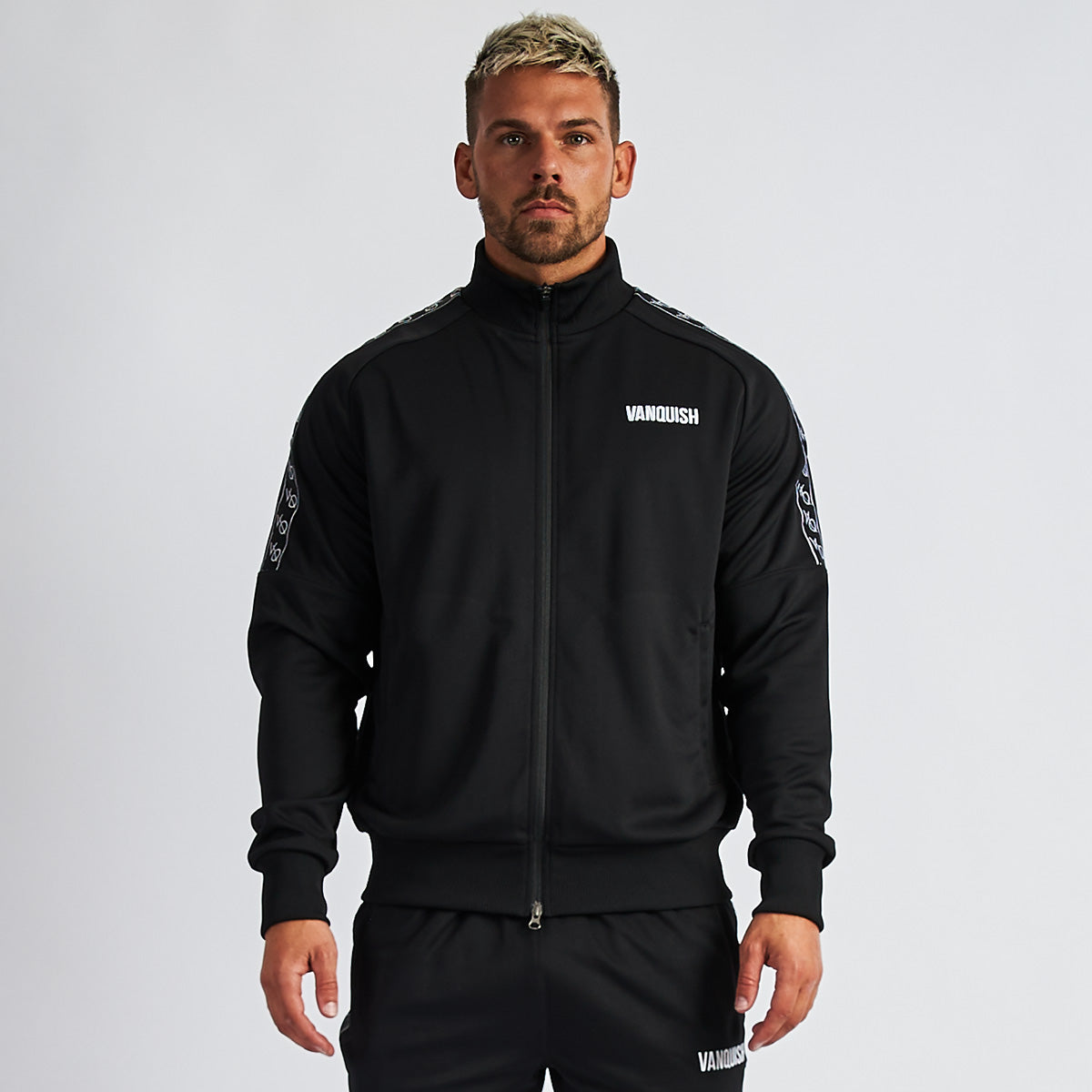 mens black track jacket