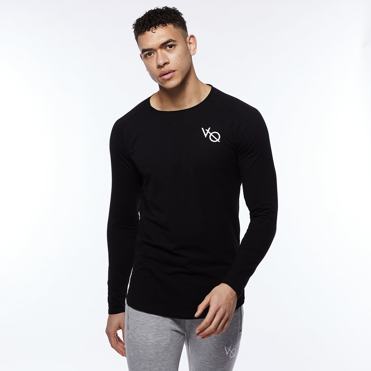 black long sleeve dri fit shirt