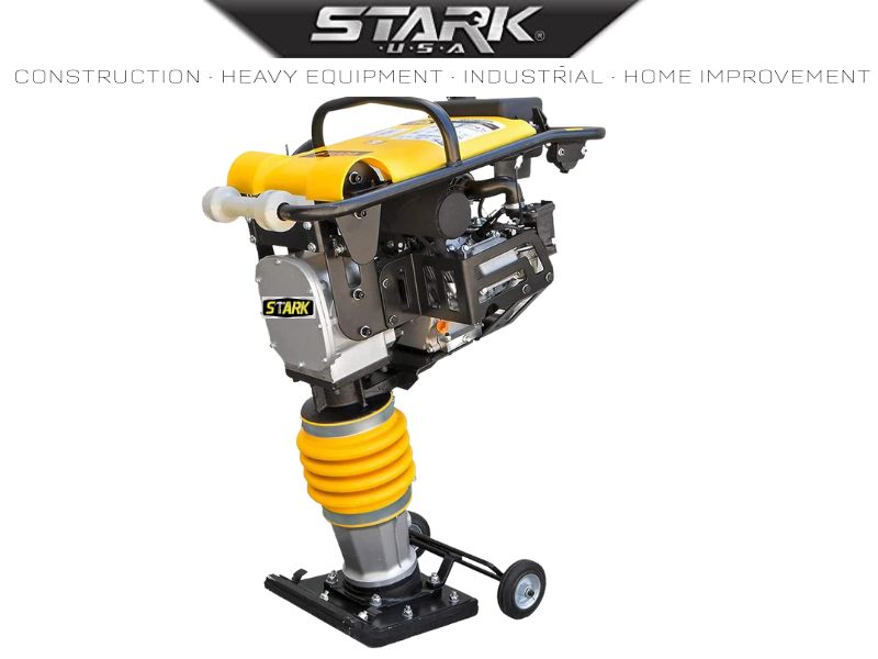  TOMAHAWK - Compactador de placa vibratoria Honda de 5.5 HP para  tierra, grava, suciedad, asfalto, compactación GX160 : Herramientas y  Mejoras del Hogar