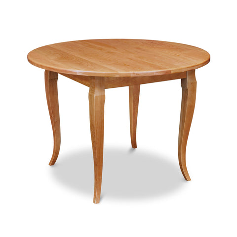 French Country Round Solid Top Table