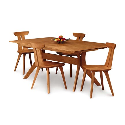 Audrey Extension Dining Table in Cherry by Copeland Furniture