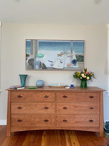 Cherry Moon 6 Drawer Dresser - Customer Photo - Vermont Woods Studios