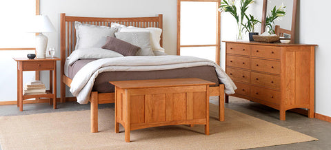heartwood shaker bedroom set