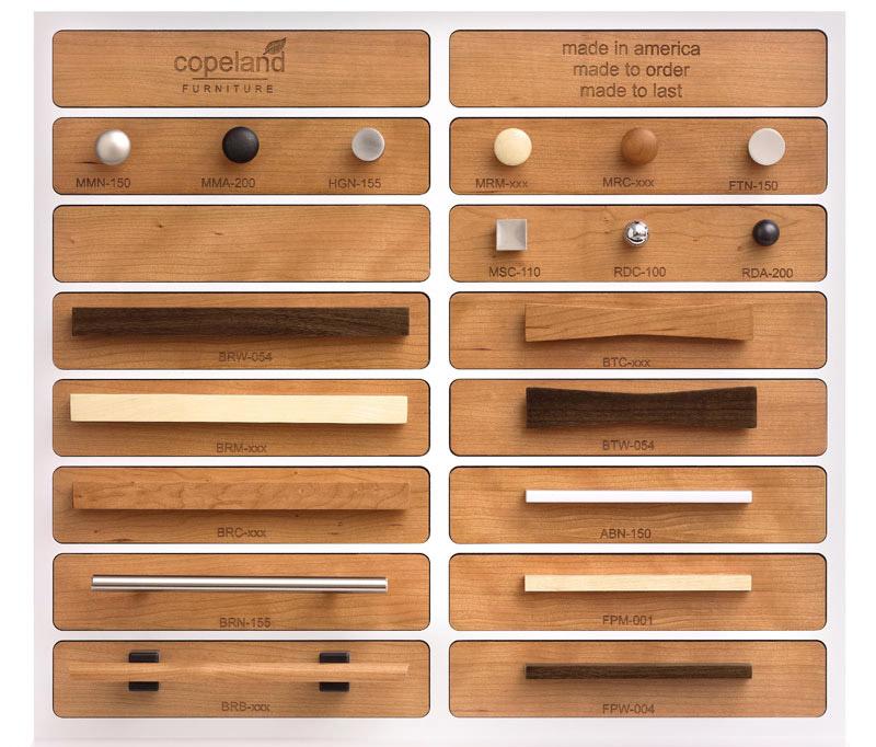 Custom Knobs & Drawer Pulls - Vermont Woods Studios