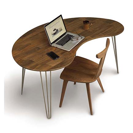 Essentials Kidney Shaped Desk by Copeland Furniture
