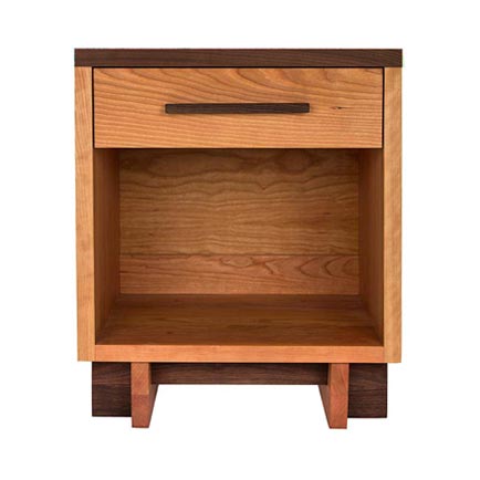 Modern American Nightstand by Vermont Furniture Designs