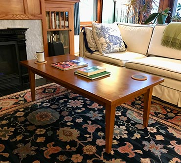 Classic Shaker Coffee Table in Cherry - Vermont Woods Studios