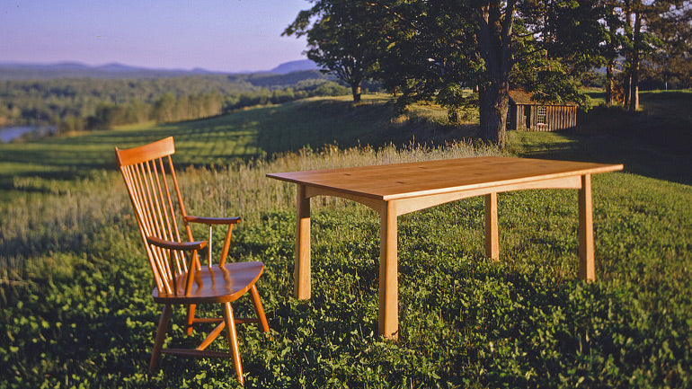 Handcrafted Furniture in the Forest