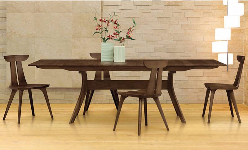 Copeland Furniture | Audrey Extension Dining Table | Walnut Wood