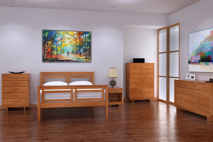 Contemporary Cable Bedroom Furniture | Wood and Metal Design