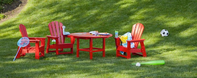 Kids Furniture | Outdoor Dining Furniture for Children | Polywood Adirondack Style