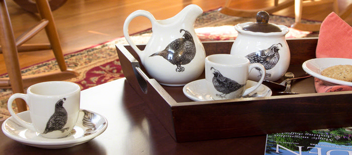 Quail Collectibles | Handmade Ceramic Dinnerware Made in USA