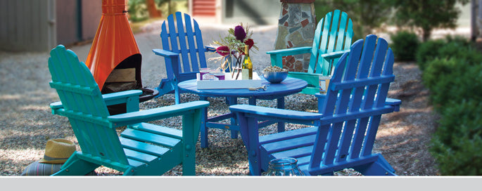 All Weather Adirondack Chairs by Polywood