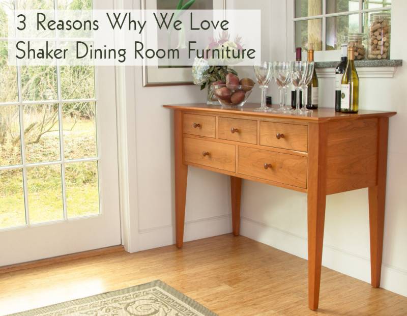 Shaker Dining Room Furniture