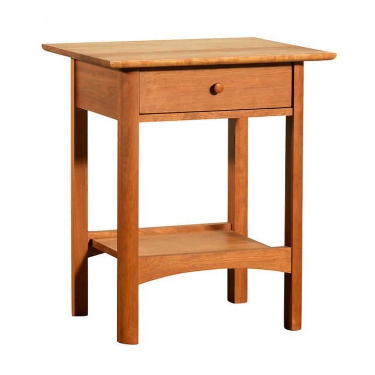 Modern Shaker American Made Nighstand Bedside Table