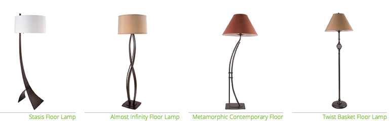 Hubbardton Forge floor lamps