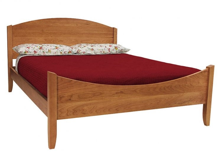 solid wood bed