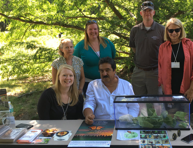 Sending thanks to the good folks at Harvard's Arnold Arboretum for hosting our Save the Monarch Butterfly Tour!