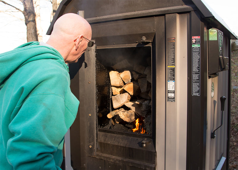 Heating Stonehurst with an outdoor wood boiler