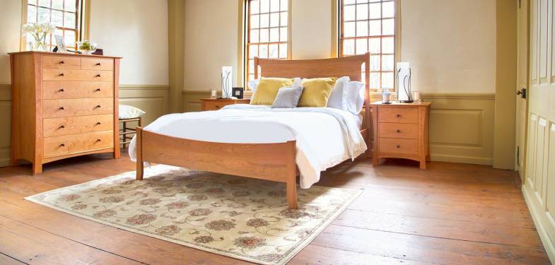 Brandon-Andrews Bedroom Set | Luxury Handmade Furniture | American Made in VT