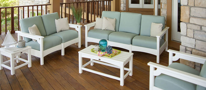 Deep Seating Patio Furniture. Club Furniture. POLYWOOD Recycled Plastic Outdoor Furniture