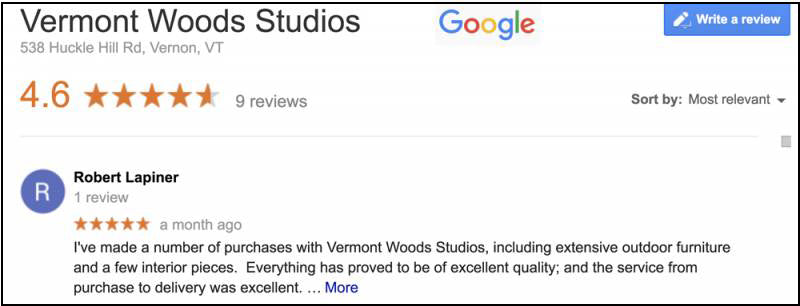 Buy Vermont Made Furniture Direct | Honest Reviews | Vermont Woods Studios