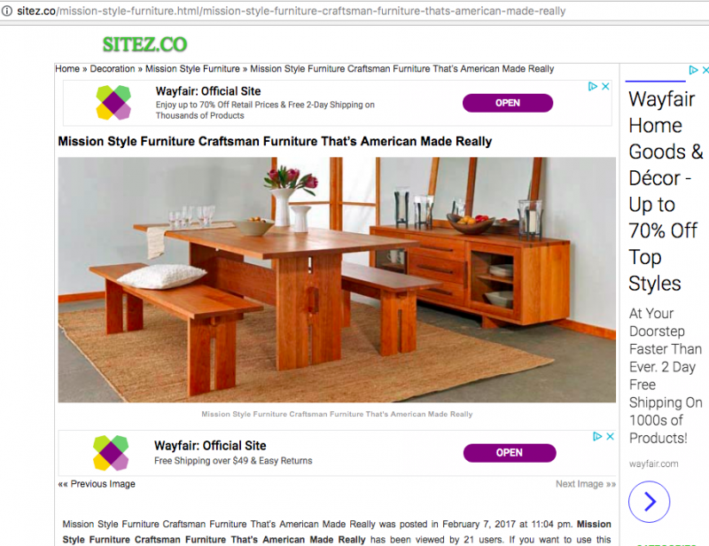 Modern American Dining Furniture | Vermont Woods Studios | Vermont Furniture Designs