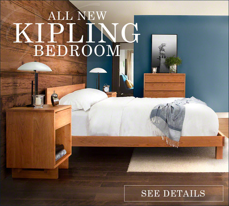 Introducing our all new Kipling bedroom furniture | Exclusive at Vermont Woods Studios