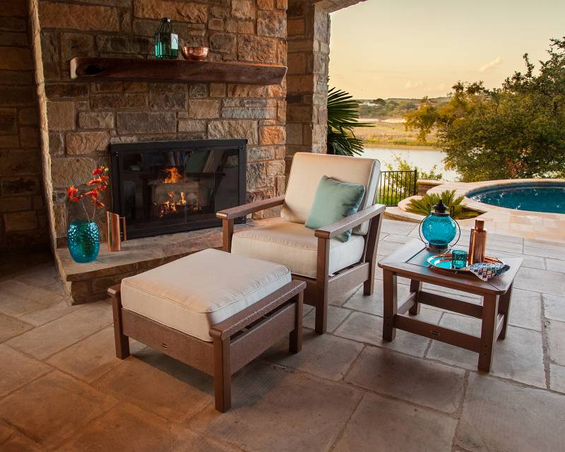 Add a Heat Source | Patio Season | POLYWOOD | All-Weather Outdoor Furniture | Vermont Woods Studios
