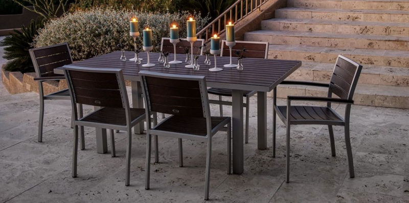 Patio Season | POLYWOOD Euro Set | All-Weather Outdoor Furniture | Vermont Woods Studios