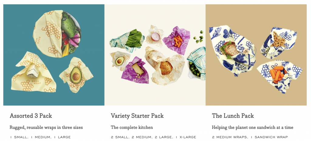 Beeswrap Variety Pack