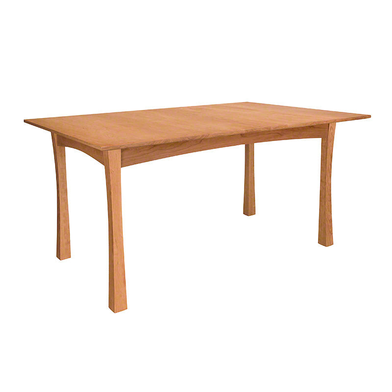 Contemporary Craftsman Dining Table shown in natural cherry