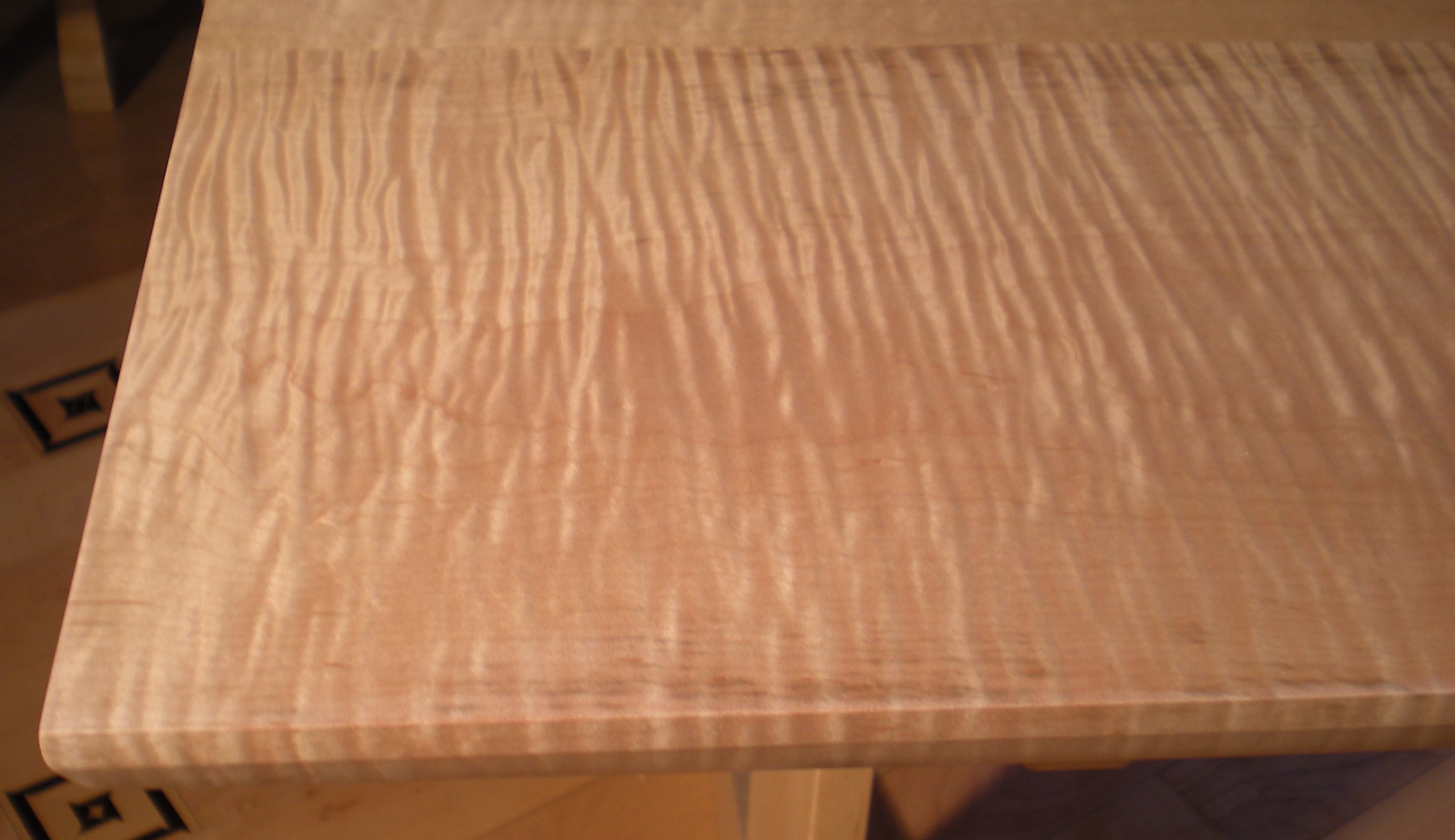 Tiger Maple Dining Table