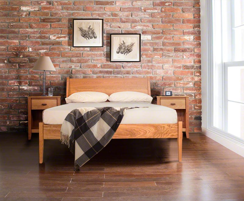 Andover Modern Incline Bed by Maple Corner Woodworks