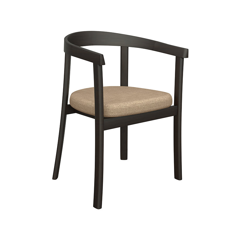 Keeler Chair in Maple with an espresso finish