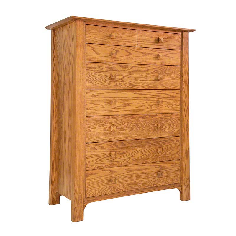 Northrup Craftsman Chest with a Medium Oak finish