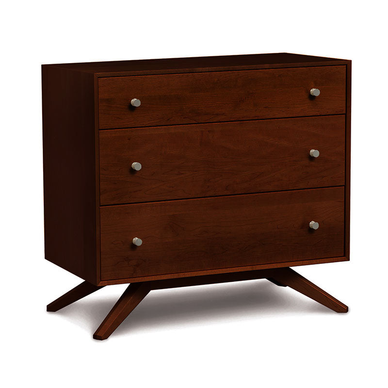 Astrid Chest in Maple with a Cacoa finish