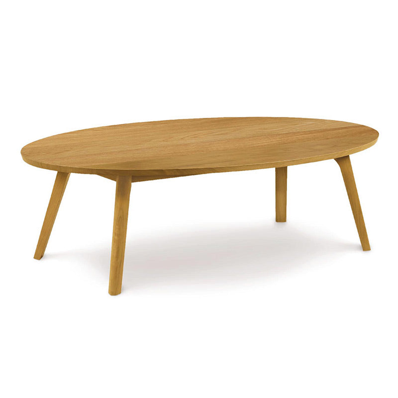 Catalina Oval Coffee Table in Oak by Copeland Furniture