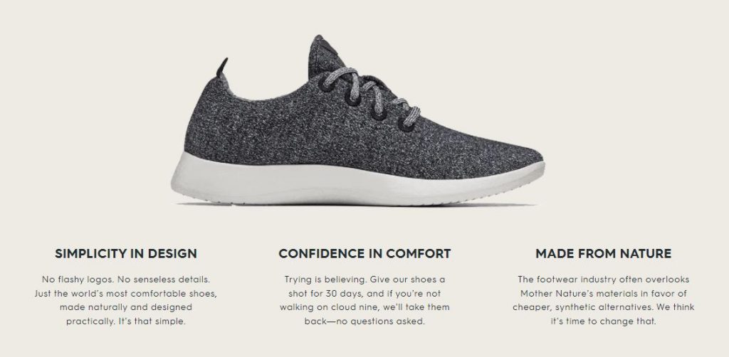 Allbirds (screenshot)